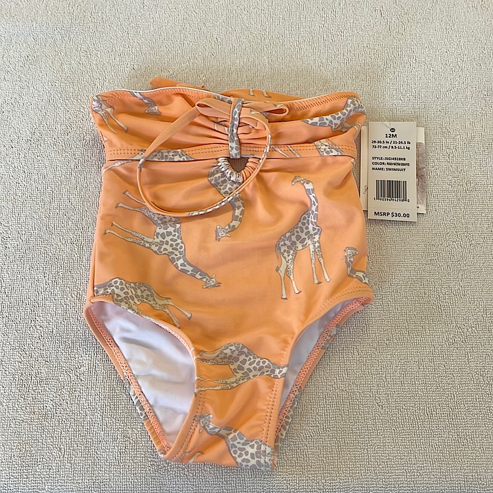 Jessica Simpson girls bathing suit size 12 months